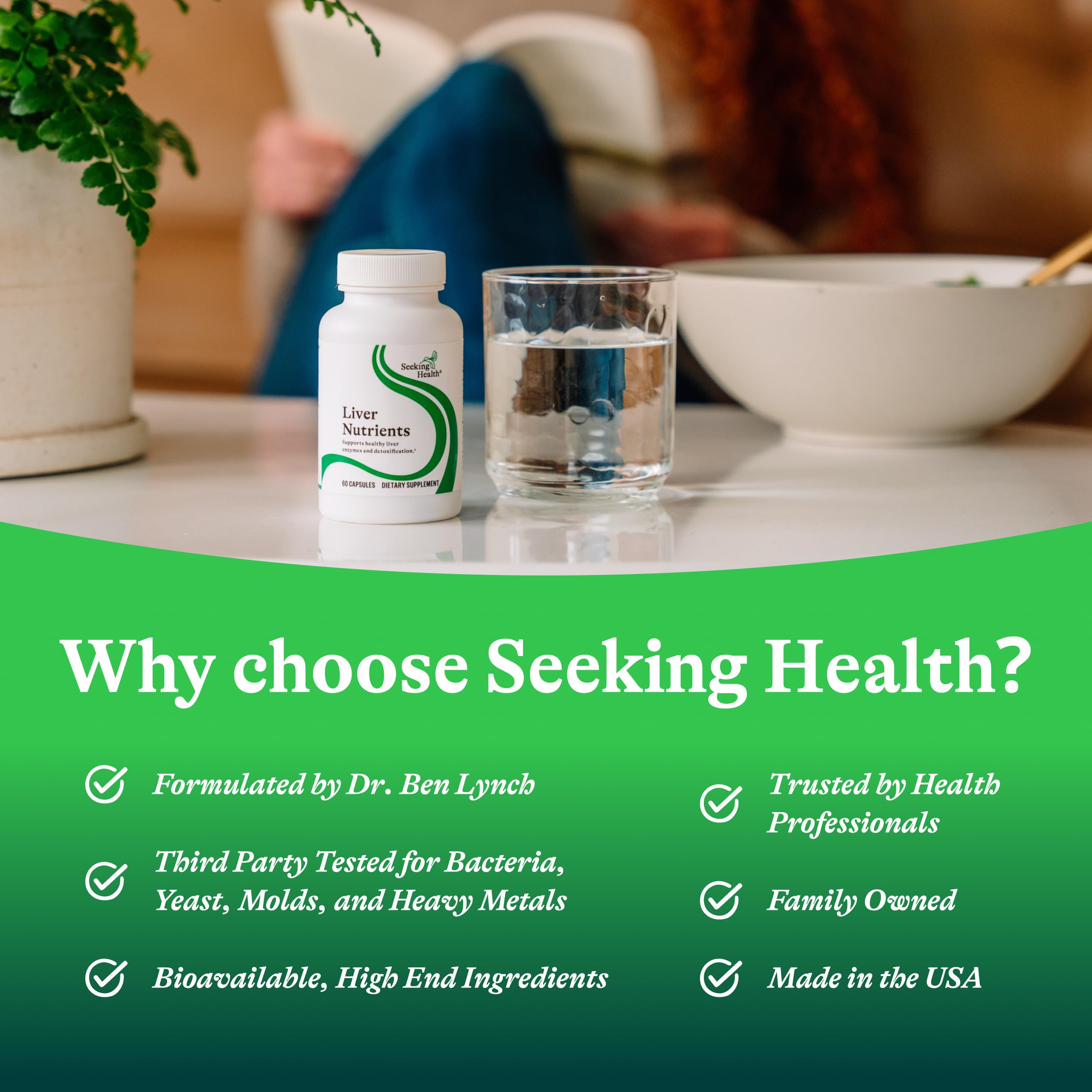 Seeking Health acide alpha-lipoïque capsules — antioxydant potentiel pour le foie