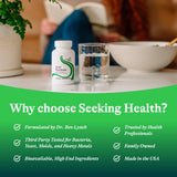 Seeking Health acide alpha-lipoïque capsules — antioxydant potentiel pour le foie