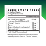 Seeking Health chardon-Marie capsules — extrait végétal favorisant la santé du foie