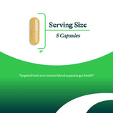 Capsules Seeking Health Gut Nutrients – format pratique pour l’utilisation quotidienne.
