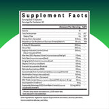Étiquette Seeking Health Gut Nutrients – informations claires sur les ingrédients.