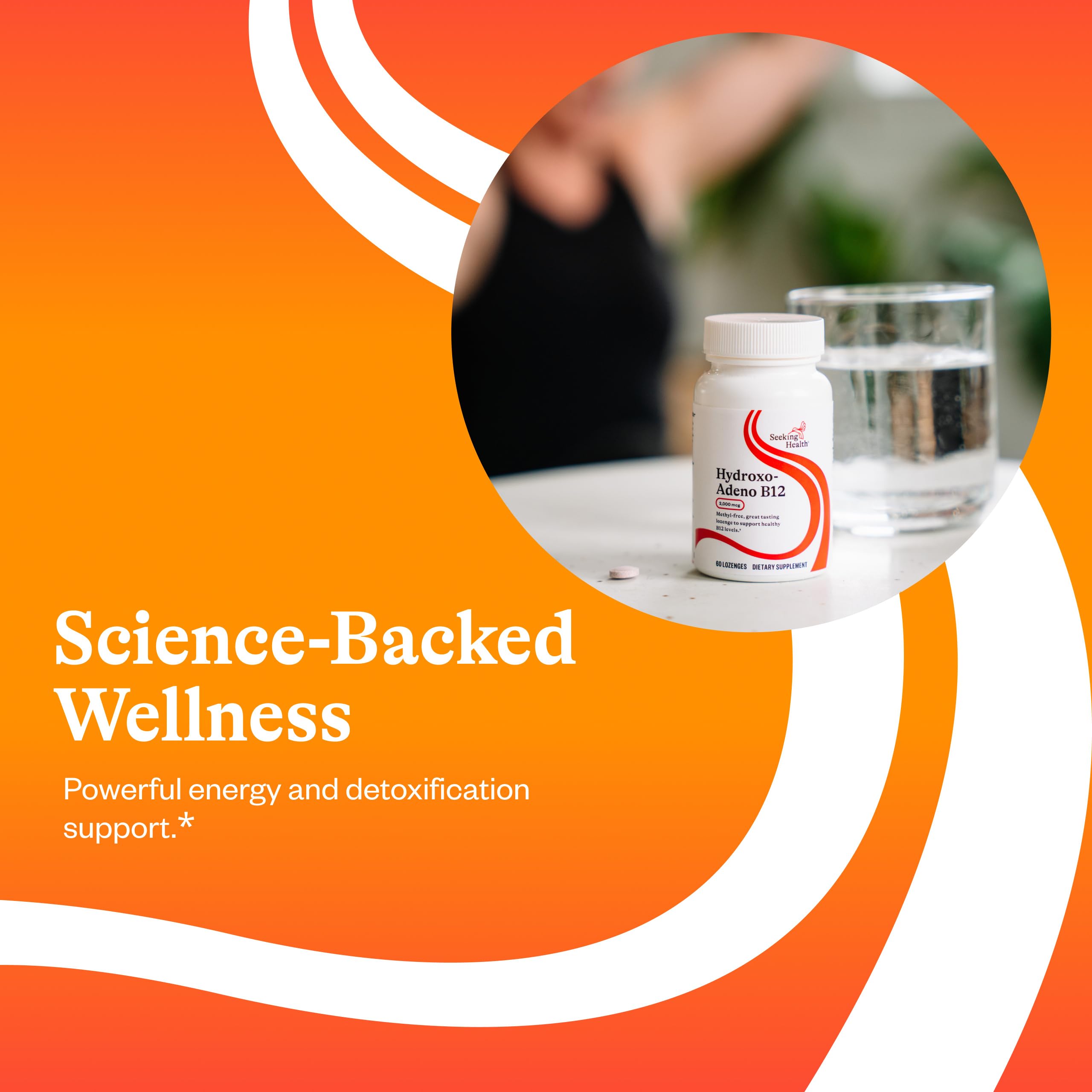 Seeking Health Hydroxo-Adeno B12, formes bioactives favorisant l'absorption.