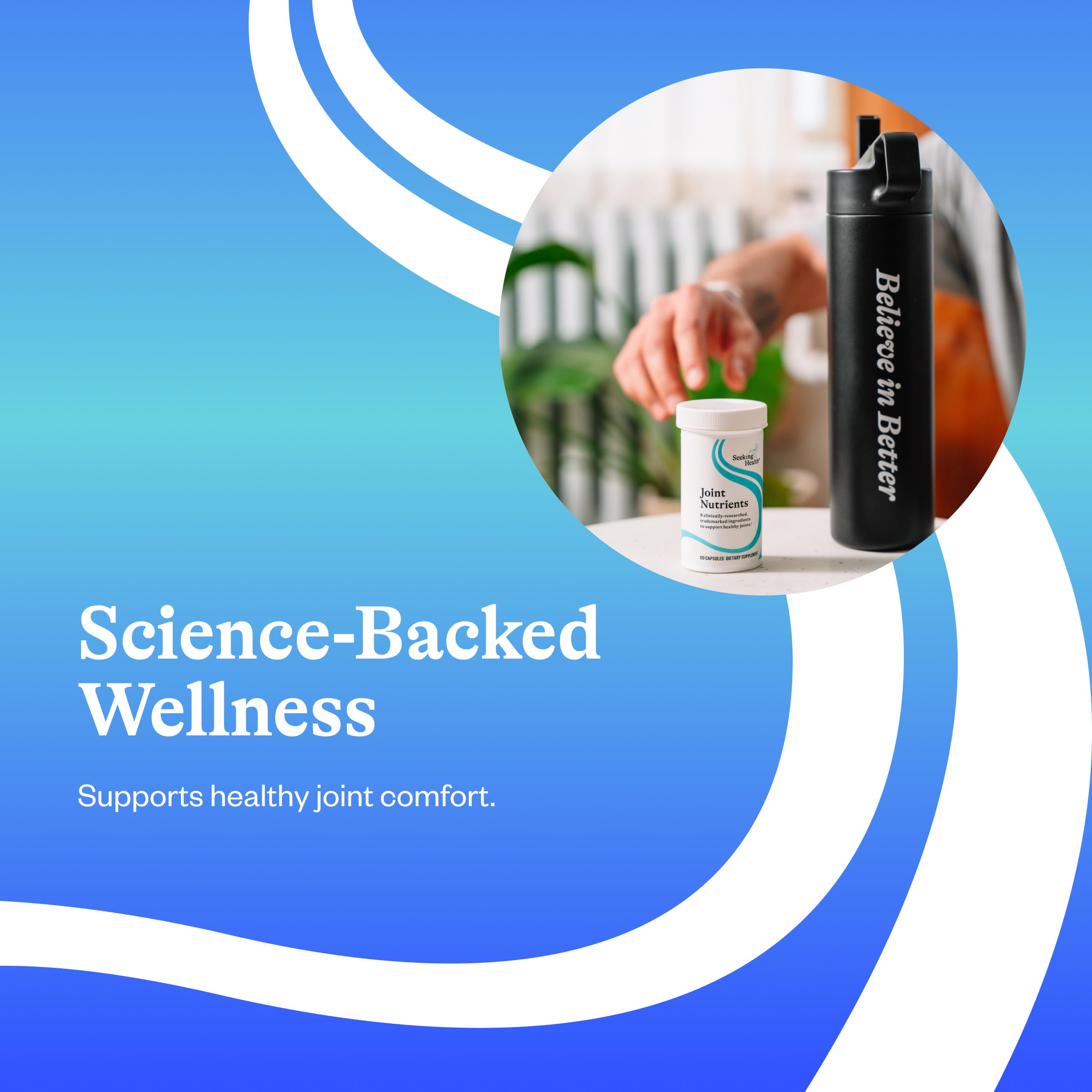 Seeking Health Joint Nutrients — Mobilee améliore la mobilité et l’élasticité des tissus articulaires.