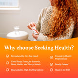 Seeking Health L-Methylfolate: emballage soigné et contrôle qualité.