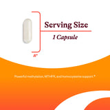 Seeking Health L-Methylfolate: capsules visibles pour la prise quotidienne.