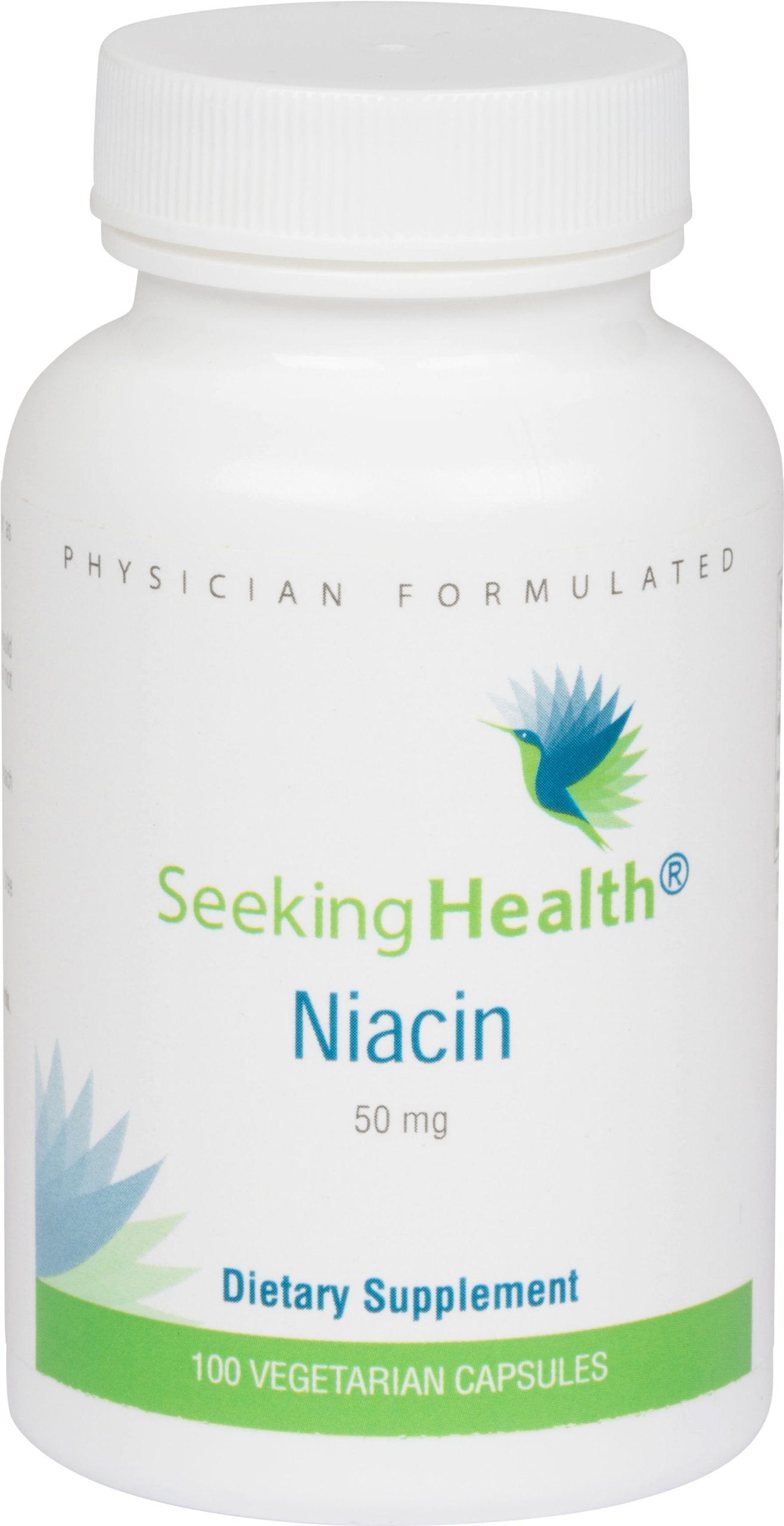 Seeking Health Niacine: capsules de 50 mg pour l'énergie et la peau
