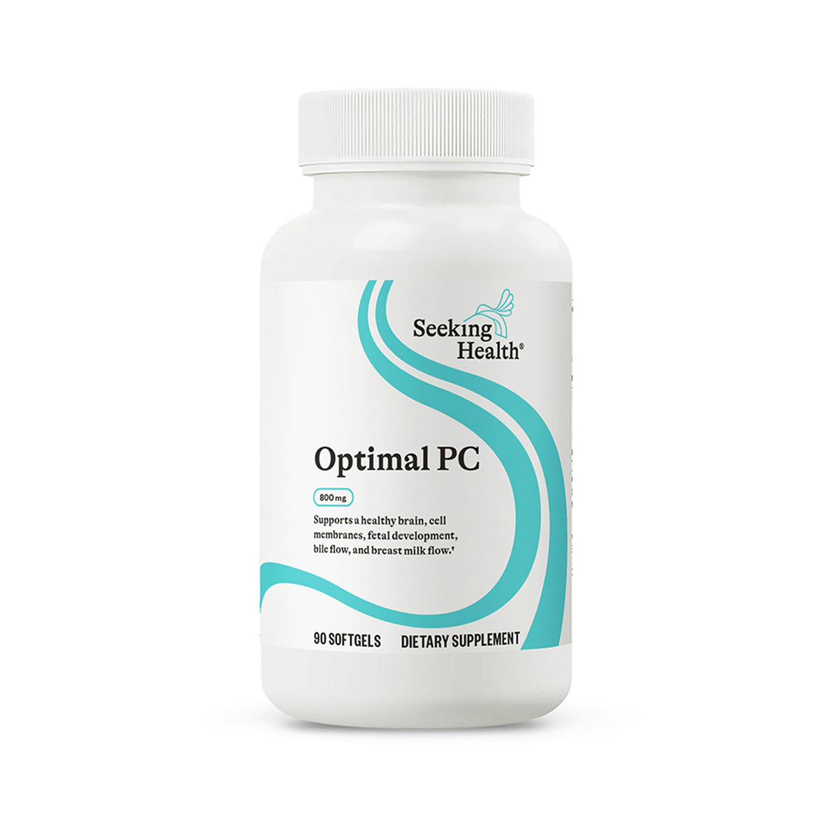 Seeking Health Optimal PC – bouteille et versement : prise facile quotidienne et énergie soutenue.