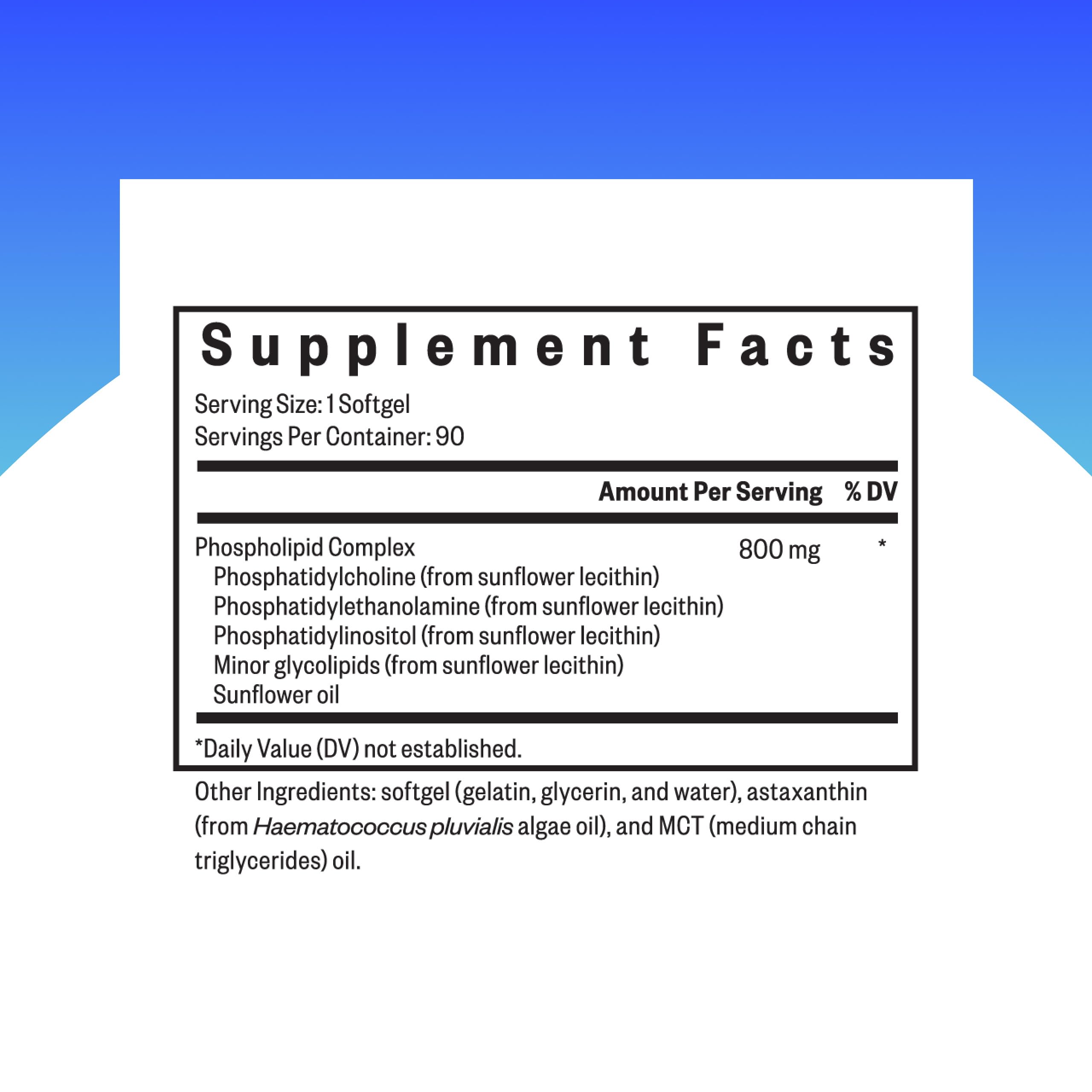 Seeking Health Optimal PC – capsules molles : ingestion pratique et absorption efficace.