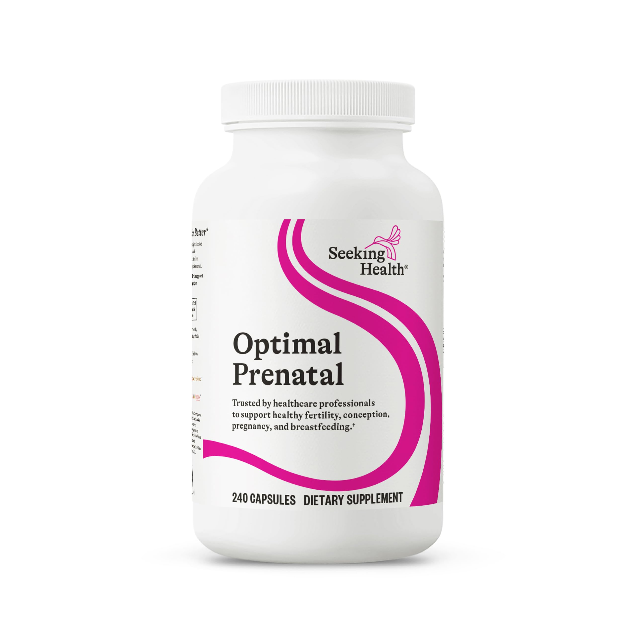 Seeking Health Optimal Prenatal – gelules, soutien nutritionnel prénatal.