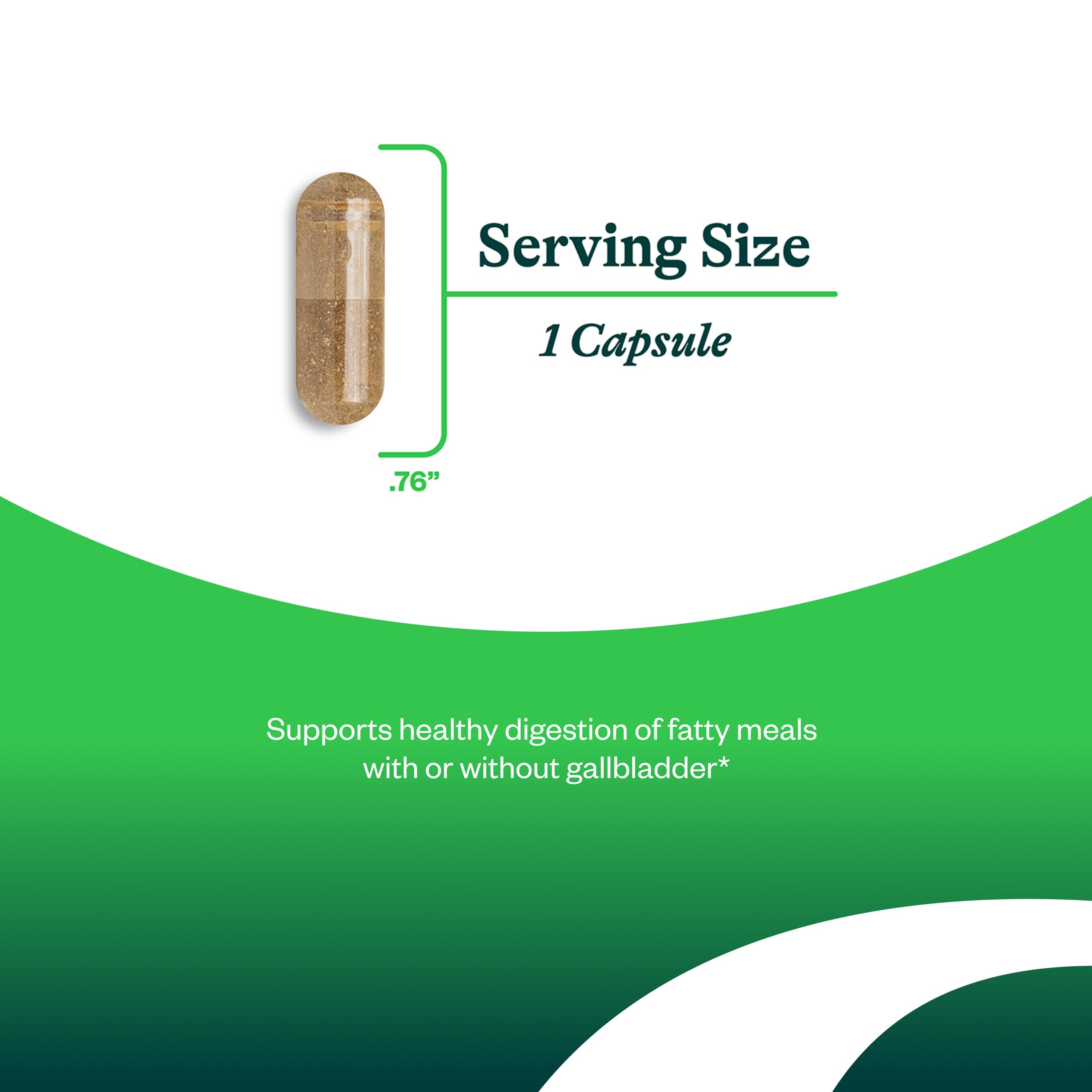 Seeking Health Ox Bile 125 capsules visibles pour une utilisation flexible.