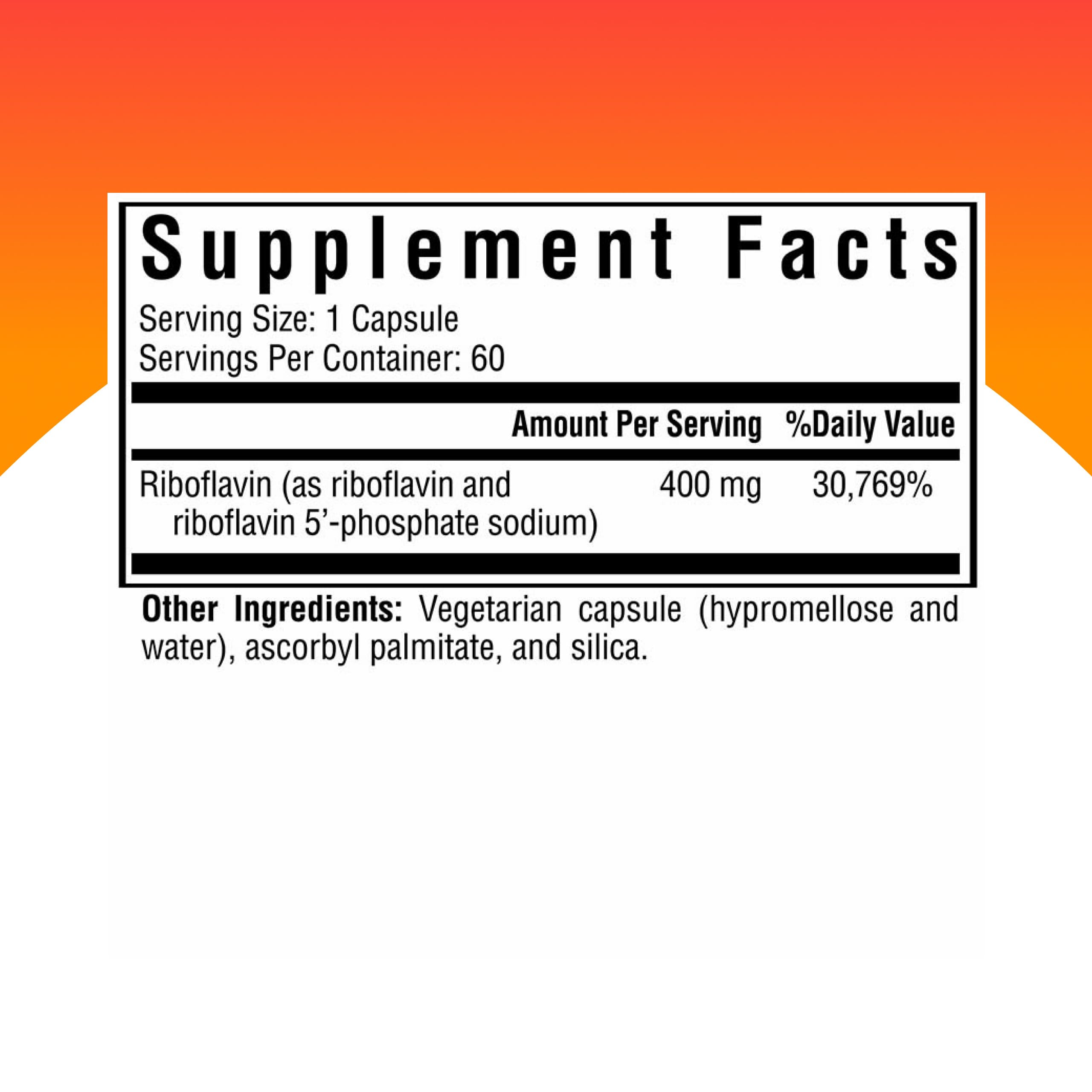 Seeking Health Riboflavine: capsules visibles pour le soutien des fonctions génétiques MTHFR et MAOA.