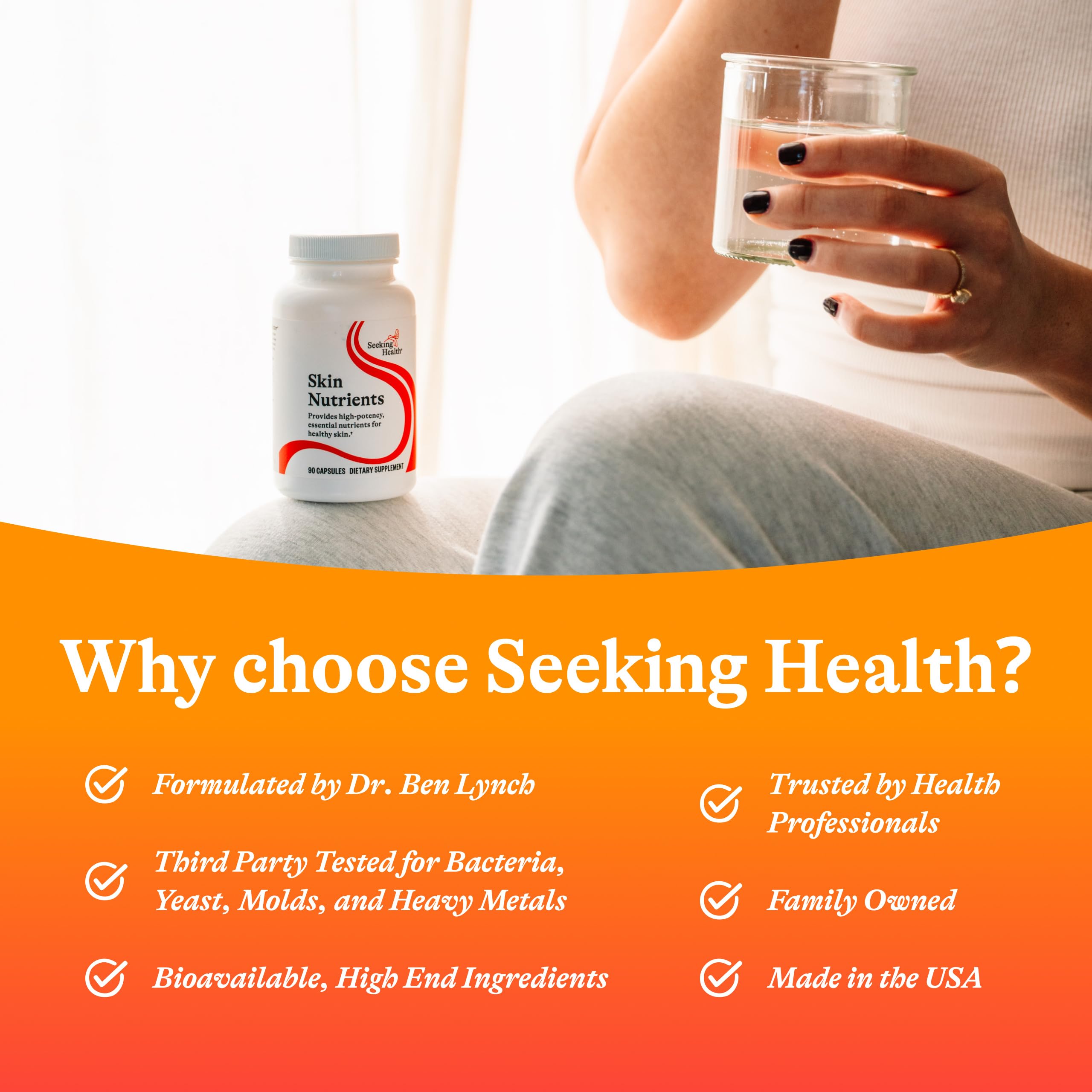 Utilisation quotidienne de Skin Nutrients – dosage recommandé et rythme.
