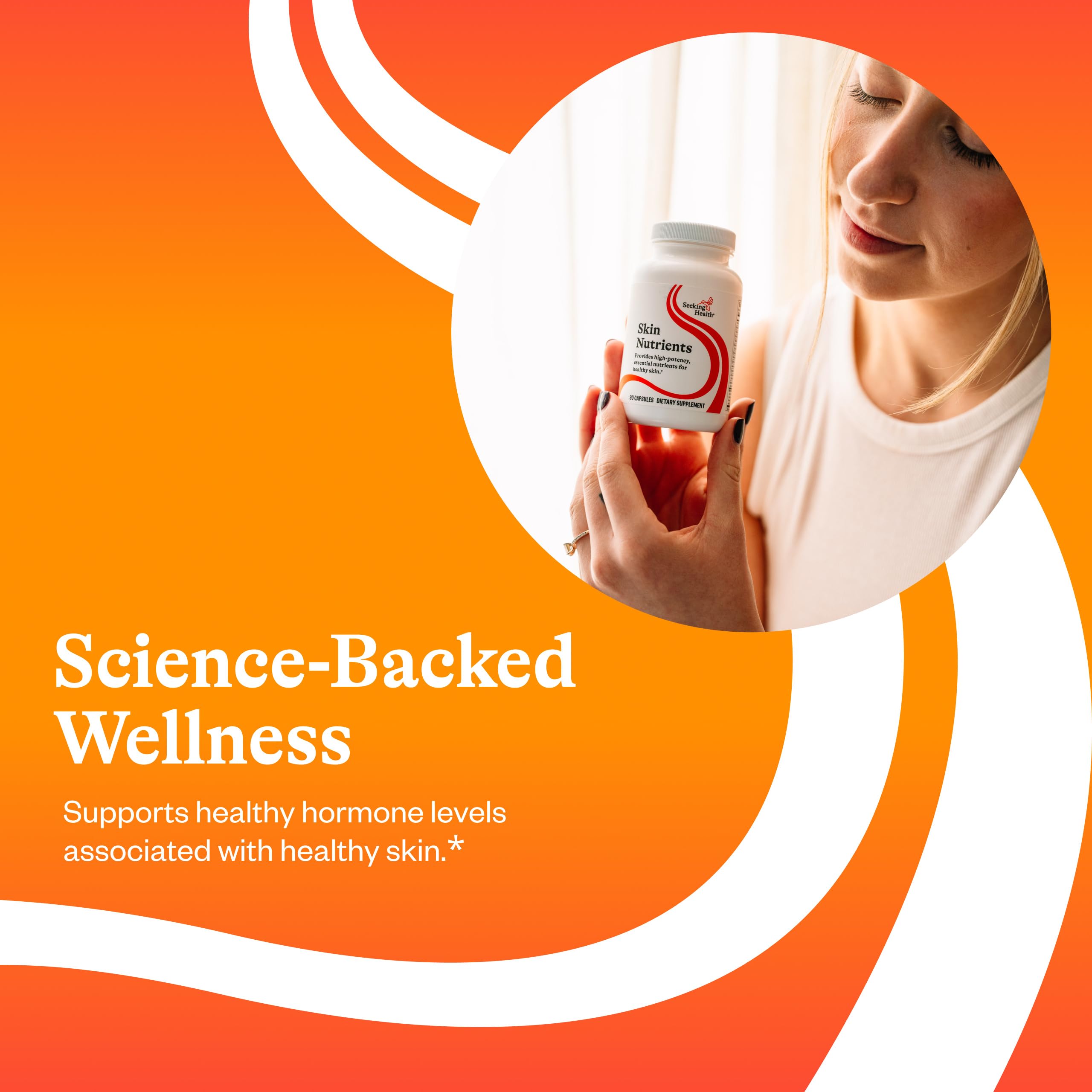 Ingrédients Skin Nutrients – liste complète pour une approche antioxydante potentielle.