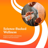 Seeking Health Testosterone Nutrients boite, presentation claire et design attractif