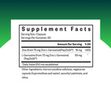 Gélules zinc carnosine de Seeking Health, forme végétale pour un usage quotidien