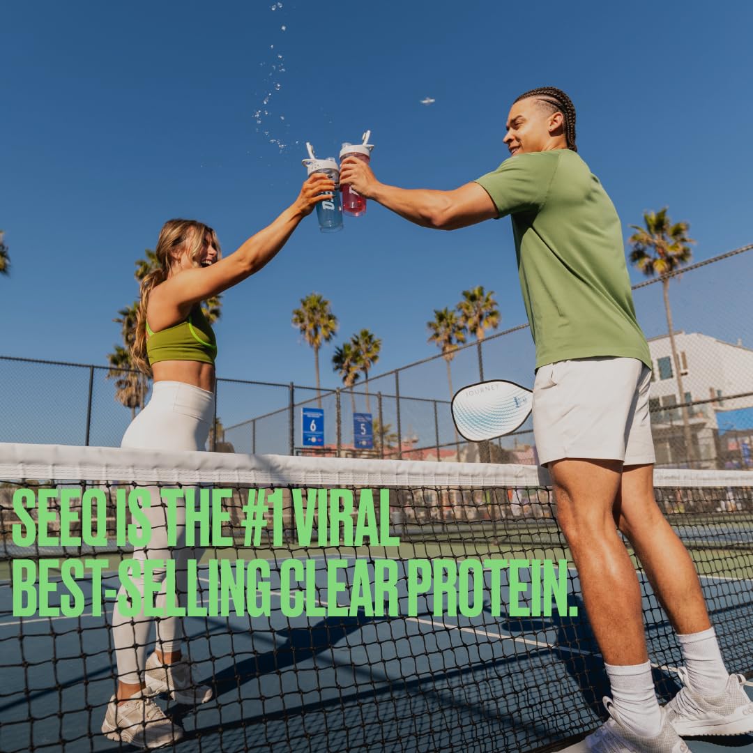 SEEQ Clear Whey Watermelon Wave boisson légère et hydratante après cardio.