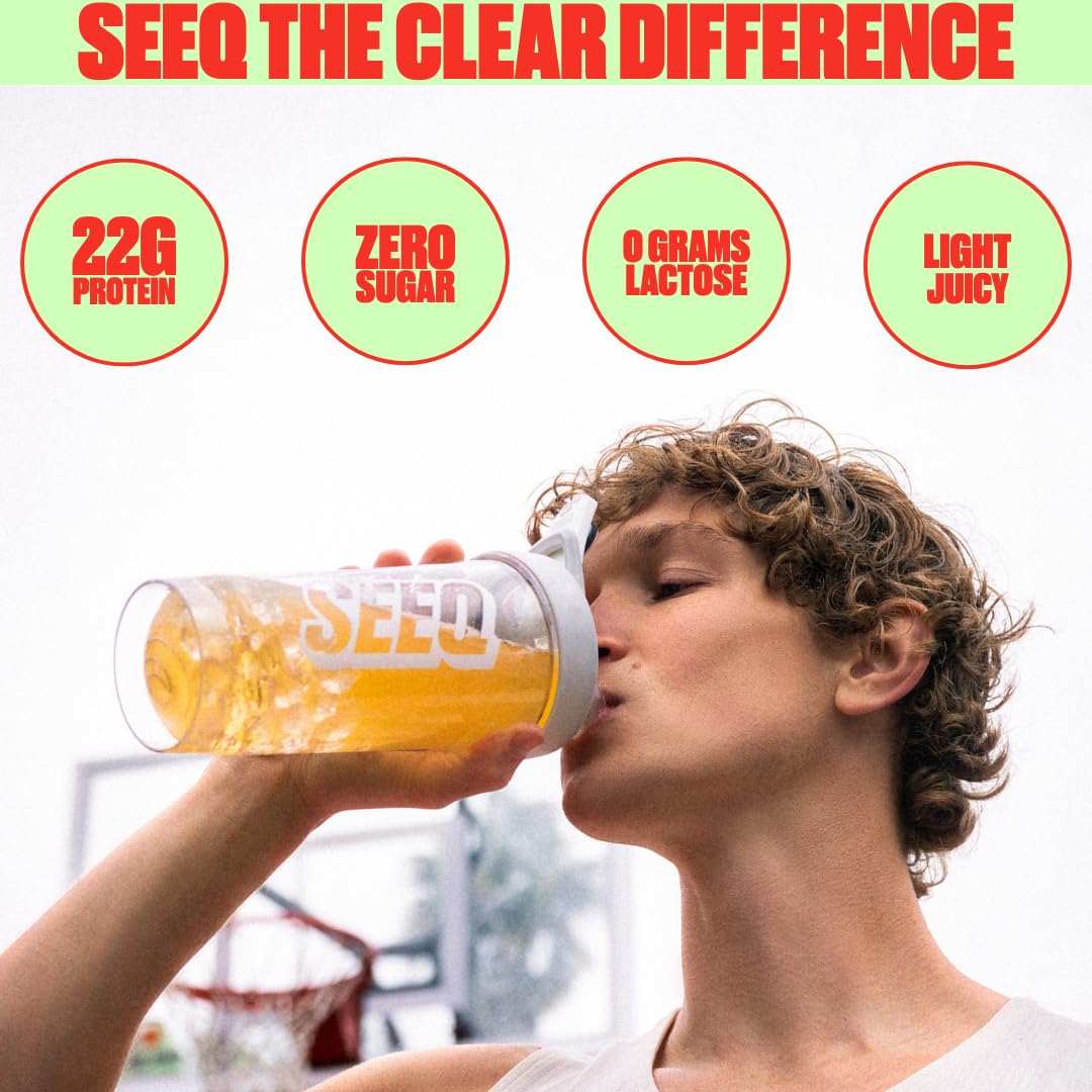 SEEQ Clear Whey Watermelon Wave – shake rapide après séance.