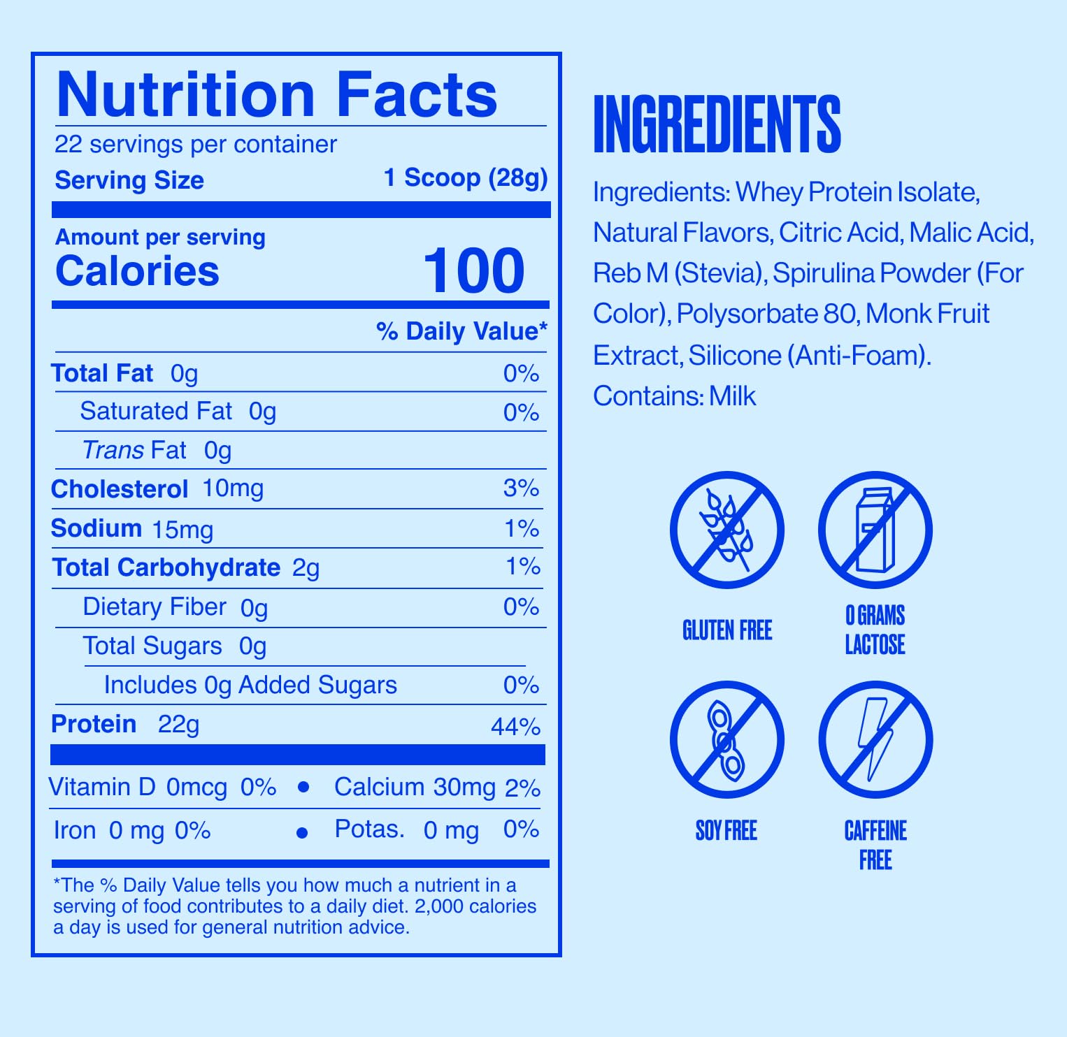 SEEQ Poudre claire sans lactose, douceur fruitée et digestion facilitée.