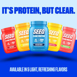 SEEQ Poudre claire sans sucre, goût fruité sans calories superflues.