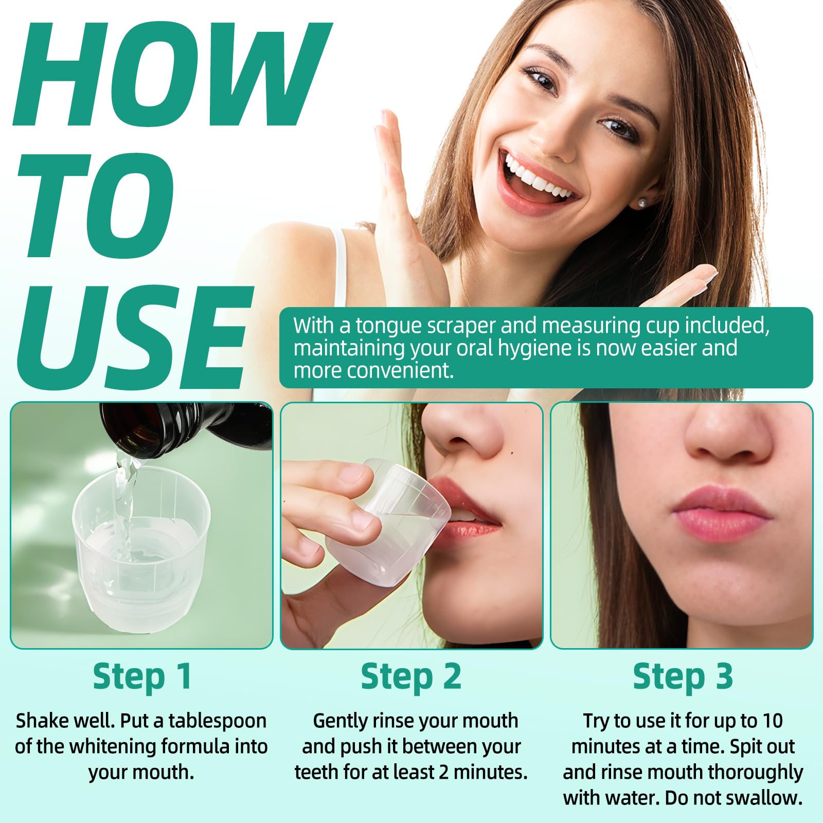 Sefudun huile de rinçage — protection des gencives et dents propres.
