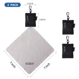 SEIBER chiffon microfibre pour écran et ordinateur portable, efficace et réutilisable.