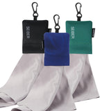 Chiffon microfibre SEIBER pour lunettes et écrans, nettoyage en douceur.
