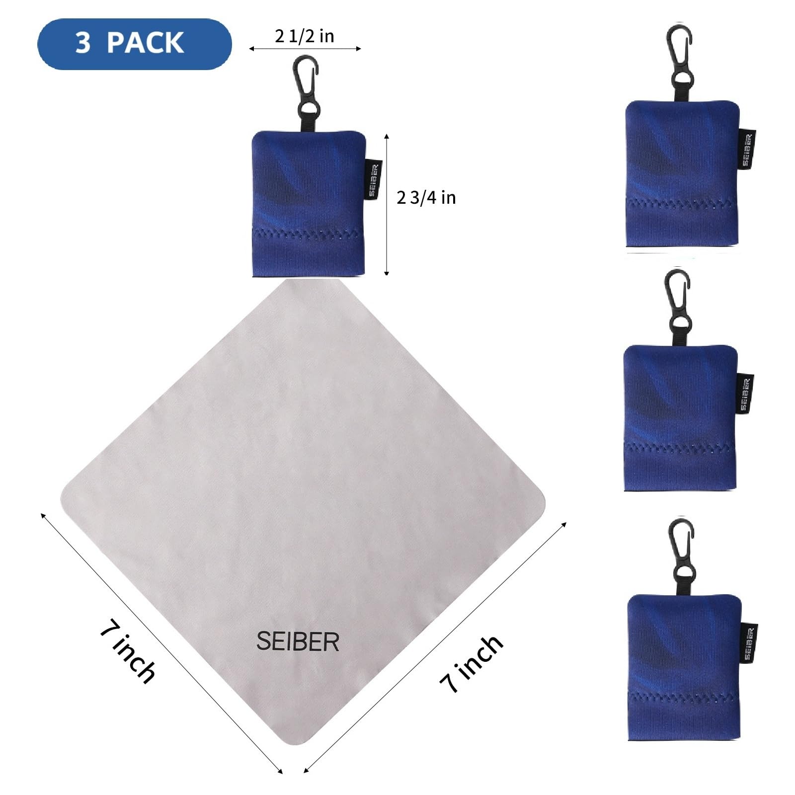 Détail des fibres SEIBER, capte poussière et traces sans effort.