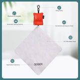 SEIBER chiffon microfibre pour nettoyage rapide d’écran 7x7