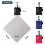 SEIBER chiffon et pochette néoprène avec fermeture automatique pour lunettes.