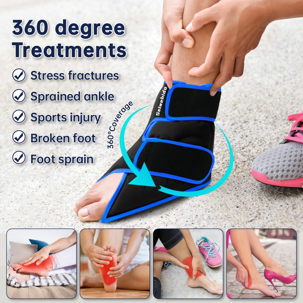 SEIWEHIDO botte-therapie glace aide à gérer les entorses après exercice.