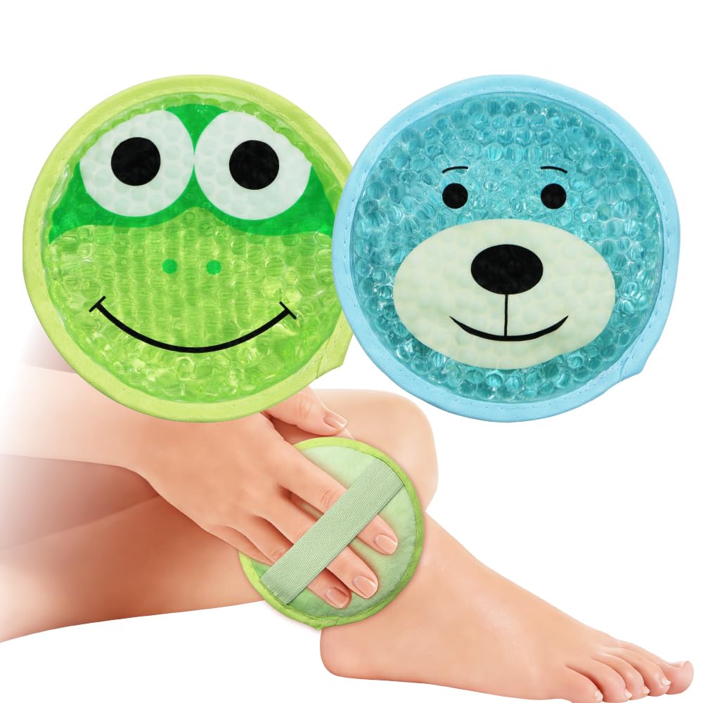 SEIWEHIDO gel compresse glace duo mignons, pratique pour blessures mineures.