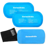 SEIWEHIDO gel-pack froid 2-pack, soulagement ciblé et réutilisable.