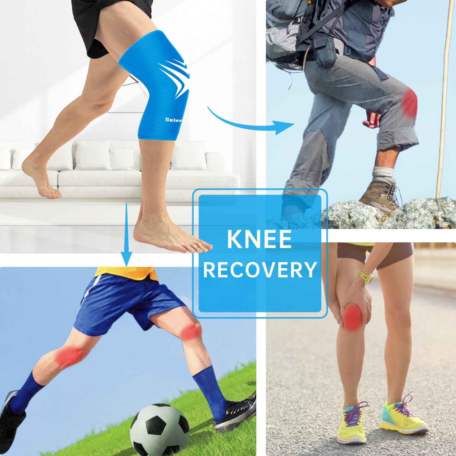SEIWEHIDO support-genou-arthrite: soulage les douleurs quotidiennes du genou