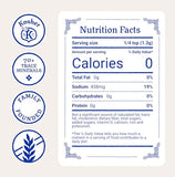 Sel de mer Celtique, sachet 450 g refermable, prêt à garder la fraîcheur.