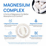 Selerb Magnésium Complex – ingrédients apaisants visibles dans la formule douce.