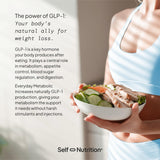 SELF NUTRITION Bouteille sans stimulants, idéale pour l'utilisation quotidienne.