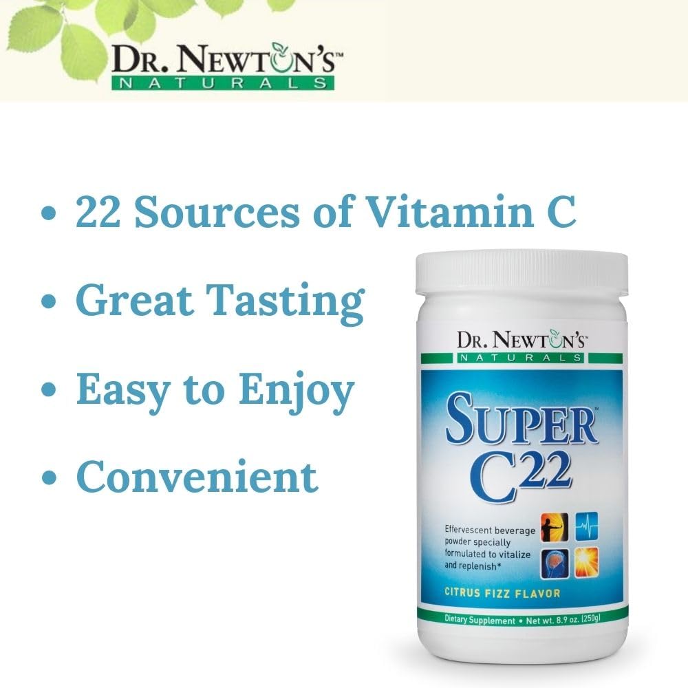 Ingrédients naturels SelfCare+ Super C22, sources variées de vitamine C bien tolérée.