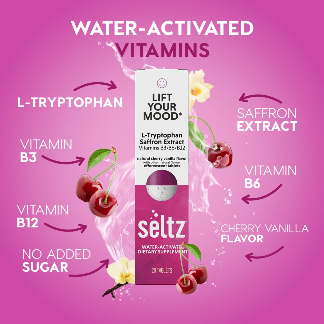 Seltz saveur cerise vanille pour une boisson rafraîchissante sans sucre ajouté.