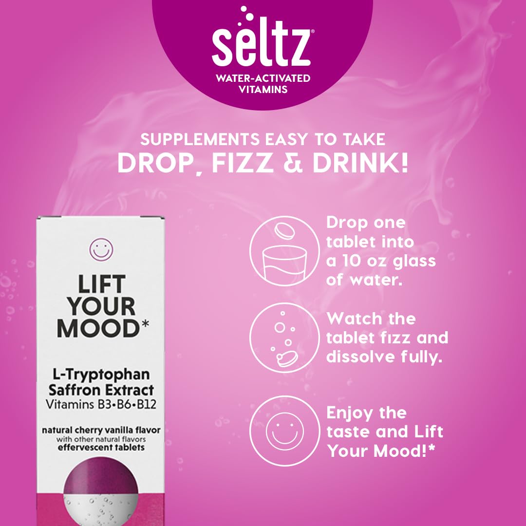 Seltz contient B3, B6 et B12 apportant potentiellement un soutien énergétique.