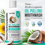 Étiquette du produitSELFWISE huile pulling : formule naturelle et organique pour routine buccale