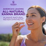 KANNAFOCUS SEMBRA NATURALS – Utilisation quotidienne en capsules sans caféine pour énergie douce
