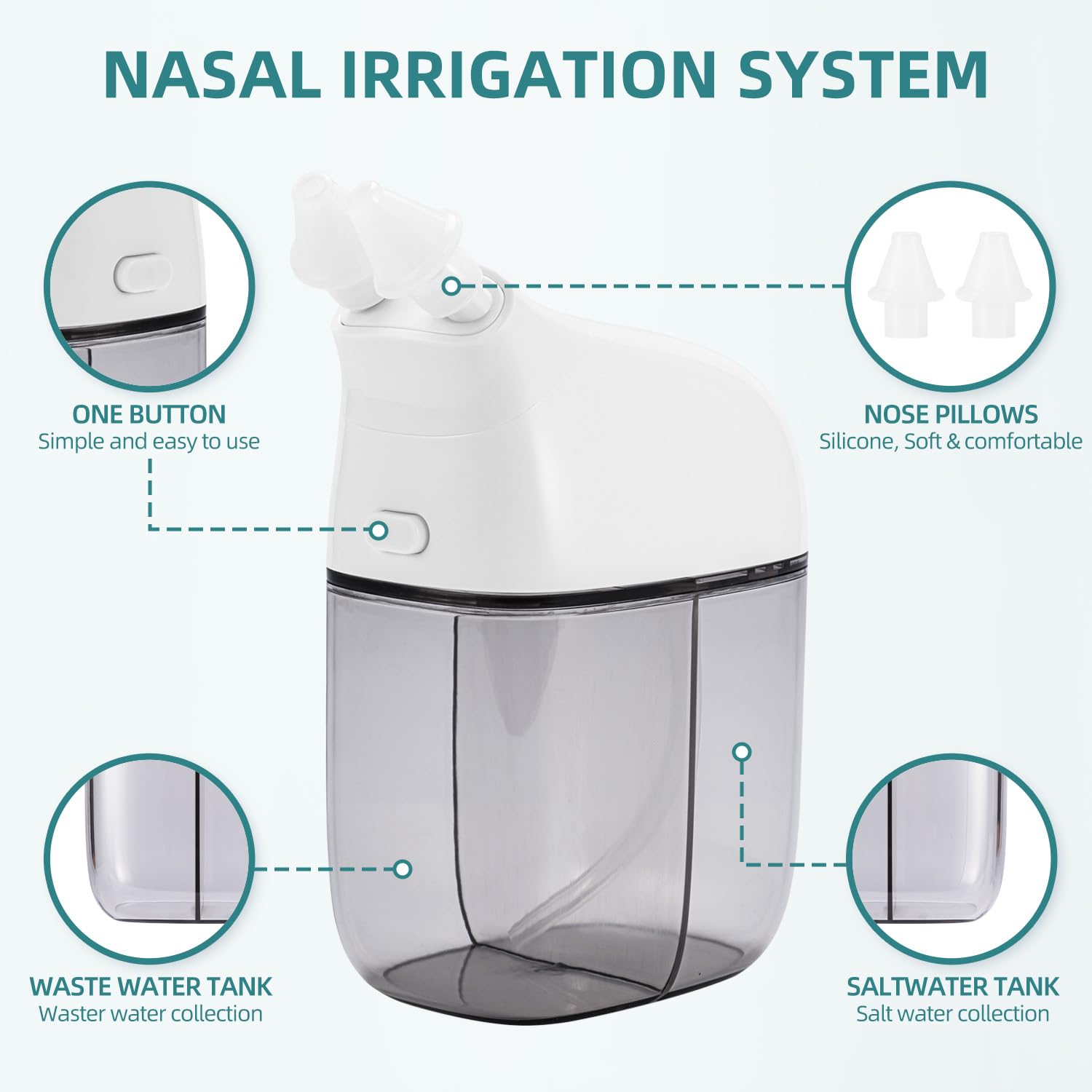 SEMIOEN sachets sel 30, pratique pour compléter le rinçage nasal.