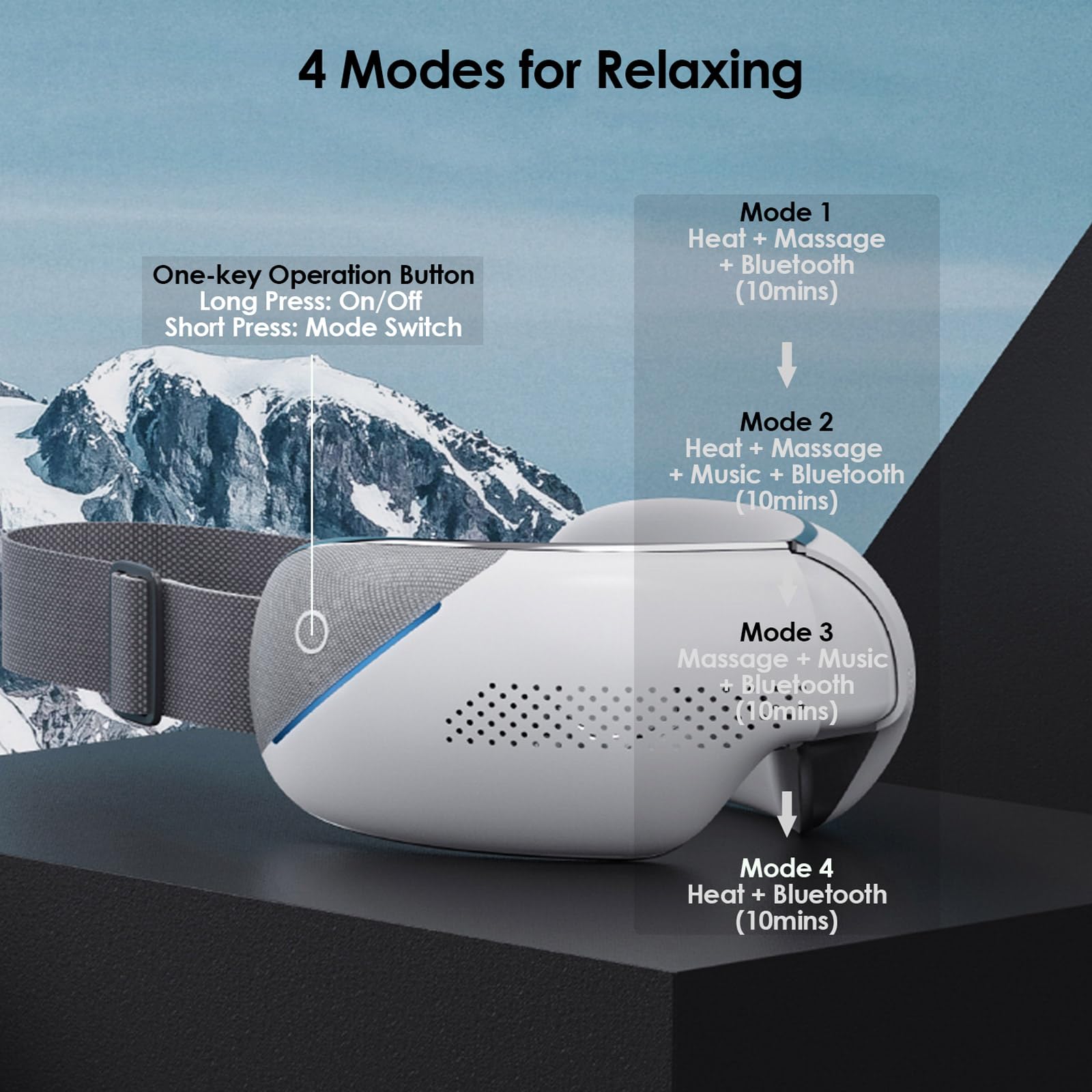 Masseur SEMTION bracelet reglable, ajustement confortable pour tous.