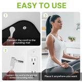 Tapis d'enracinement Senedy Health, contact peau-surface pour pratique en sécurité