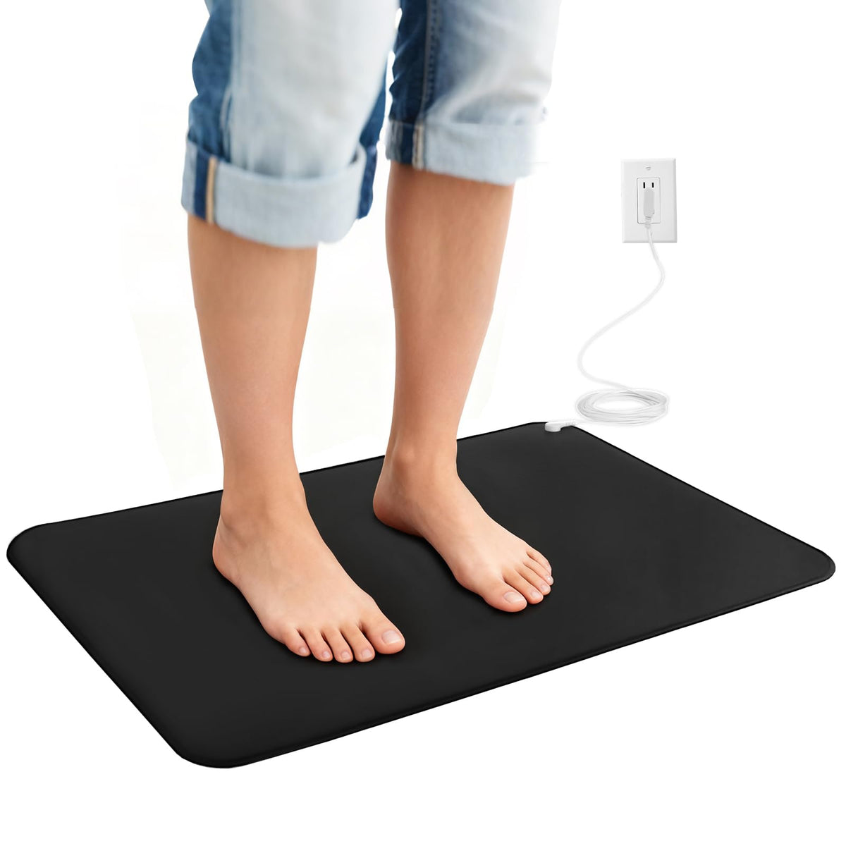 Tapis d'enracinement Senedy Health sur bureau pour rester concentré au travail