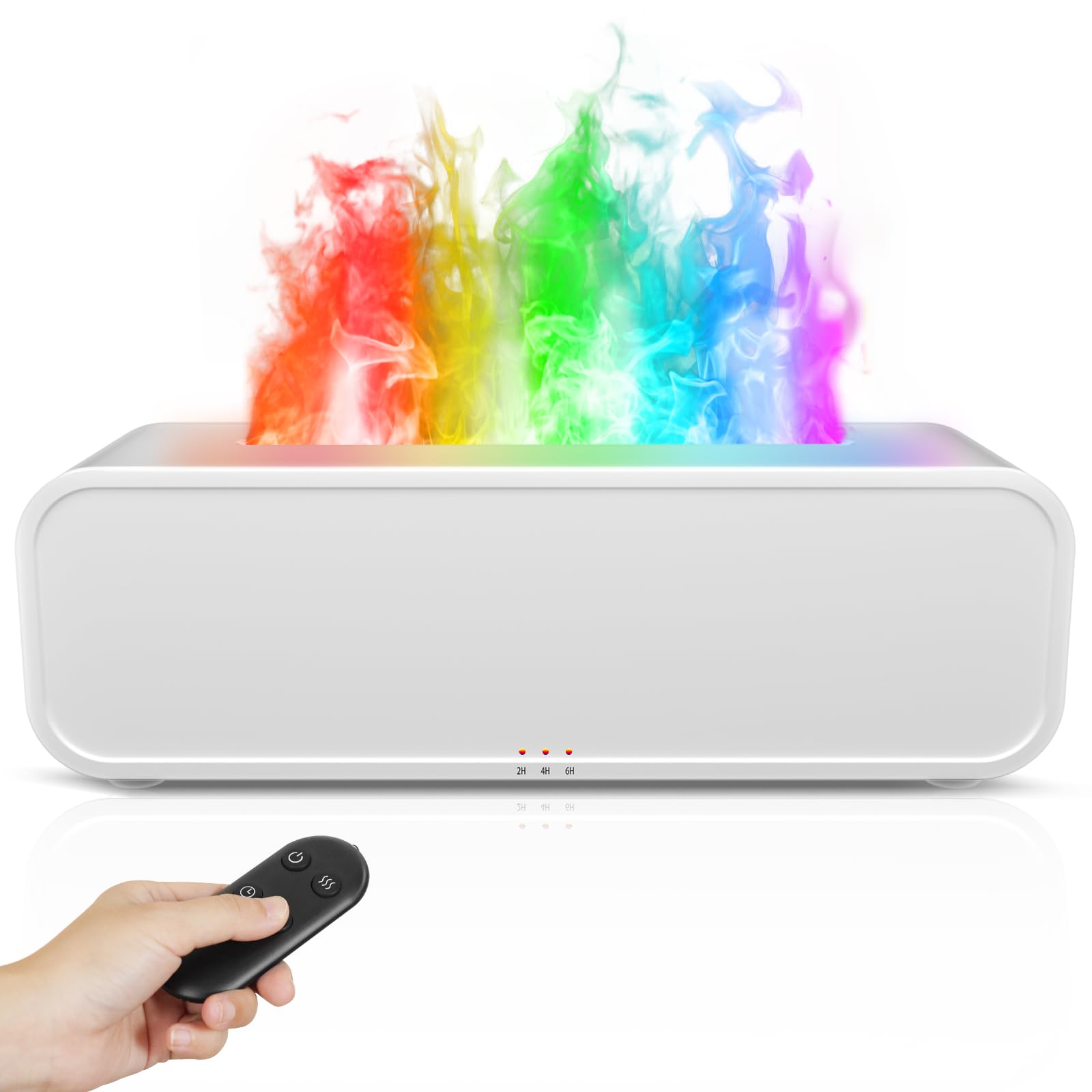 Diffuseur SENMUL avec flamme réaliste pour relaxation