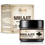 Sennasi Shilajit résine emballage protégé par lumière, stabilité assurée.