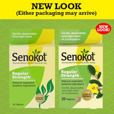 Senokot comprimés dosage régulier en blister, présentation pratique.