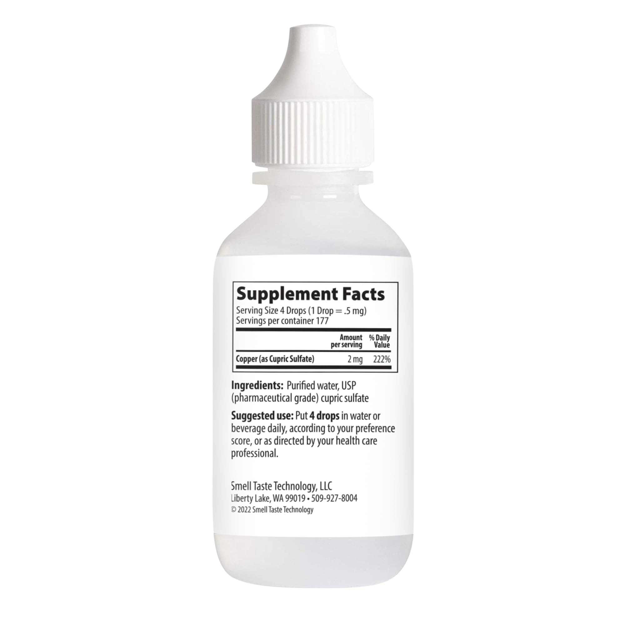SENSEable Taste N’ Score Cuivre : bouteille 60 ml prête à l’emploi.