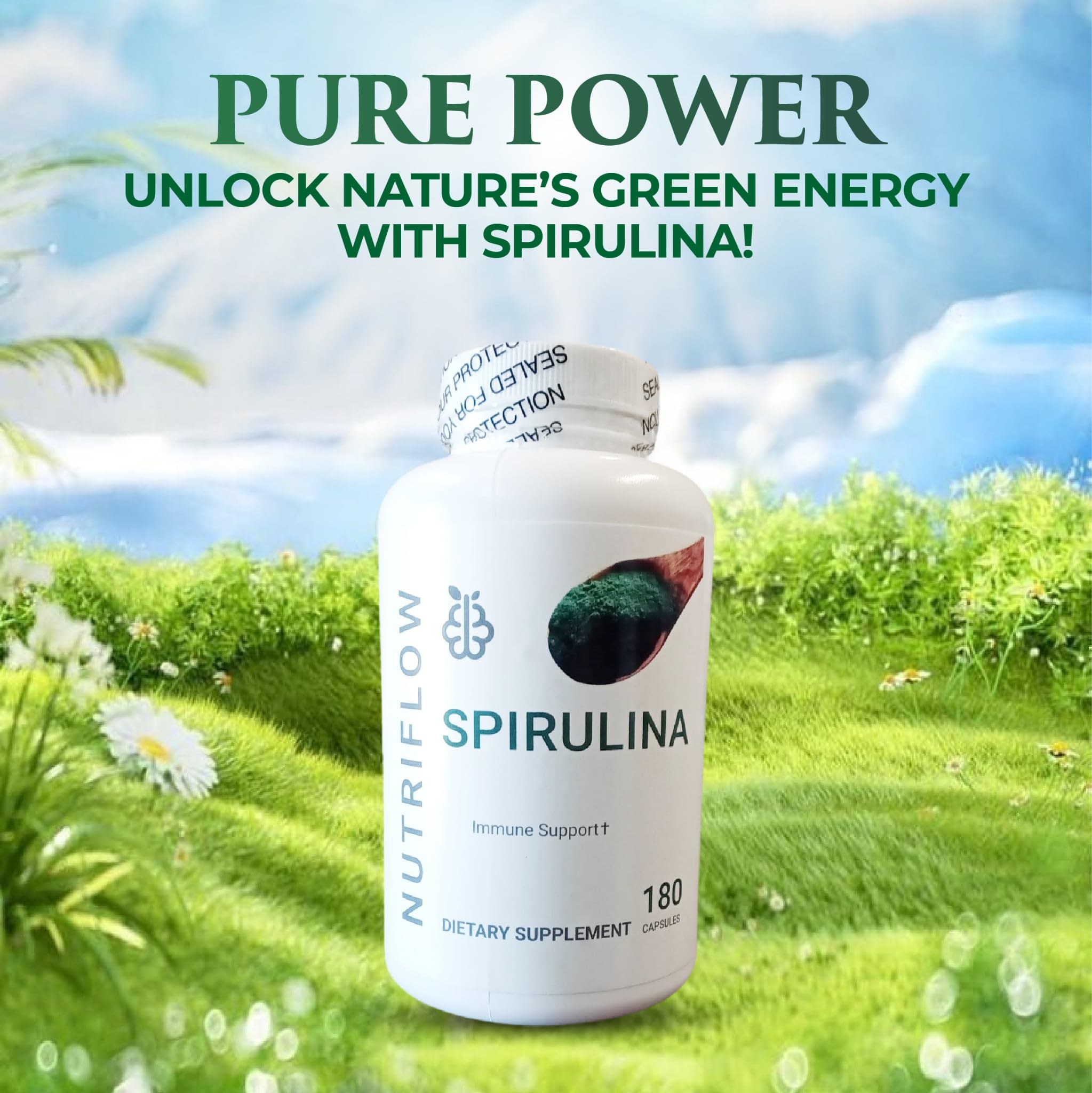 senseOfeeling poudre spiruline dosage: à ajouter dans smoothies.